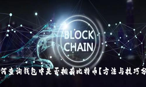 如何查询钱包中是否拥有比特币？方法与技巧分享