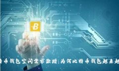 比特币钱包空间需求激增